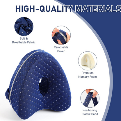 Spine Alignment Pillow for Hip and Back Pain Relief